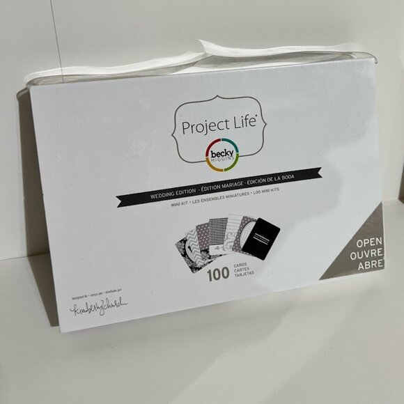 Becky Higgins Project Life Wedding Edition Mini Kit 100 Cards New Sealed - Picture 1 of 3